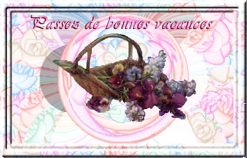 Bonnes vacances