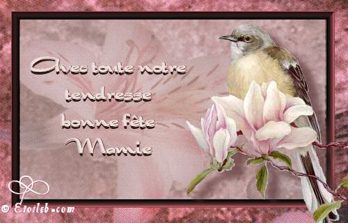 Bonne fte mamie